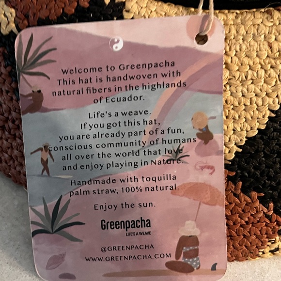GREENPACHA WOMENS HAT, HANDMADE HAT, HIGHEST QUALITY, size small main image 8